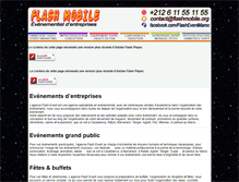 Tablet Screenshot of flash-event.com